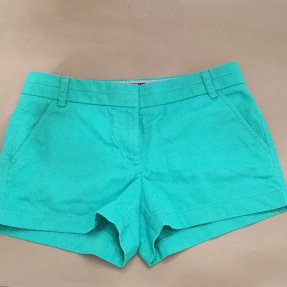 J. Crew Pants - J CREW CHINO SHORTS Green SZ 4 EC!
